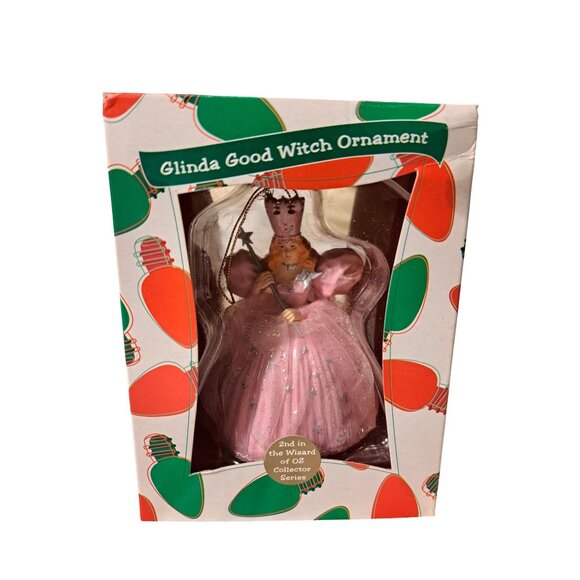 Glinda the Good Witch Ornament 1999 Wizard of Oz Warner Bros Studio New in Box - Picture 1 of 6